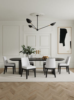 Gansevoort Faux Leather Dining Chair in Cream - Set of 2 DC051-CR Manhattan Comfort