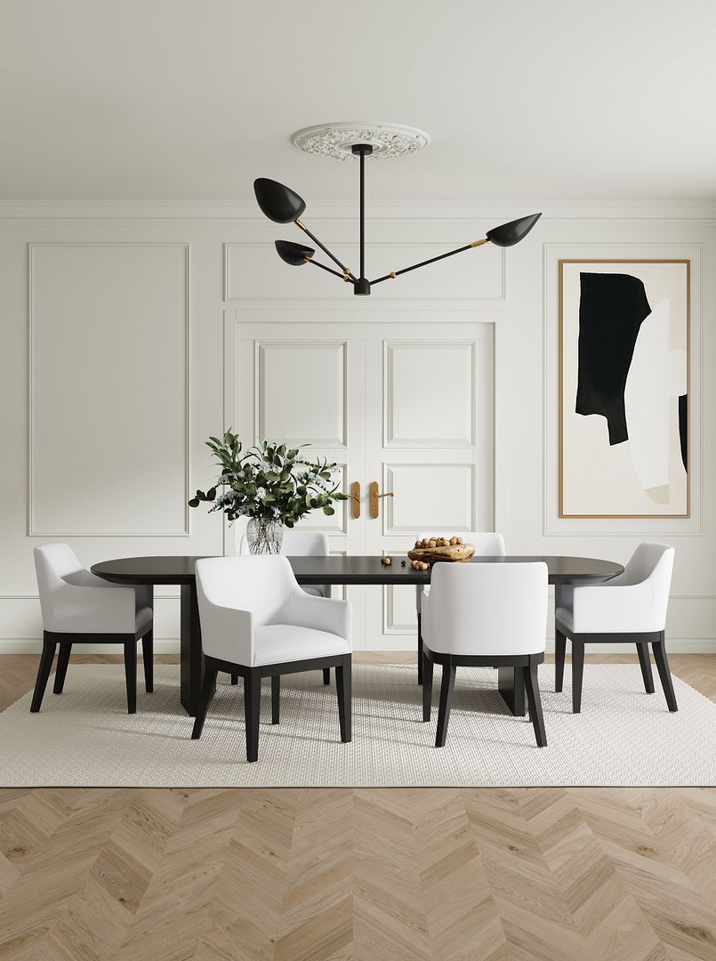 Manhattan Comfort Gansevoort Modern Armchair Cream DC051AR-CR