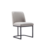 Manhattan Comfort Serena Modern Dining Chair Light Grey DC056-LG