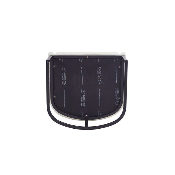 Manhattan Comfort Serena Modern Dining Armchair Cream DC056AR-CR