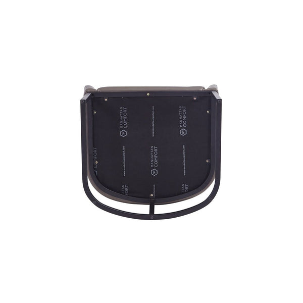 Manhattan Comfort Serena Modern Dining Armchair Grey DC056AR-GY