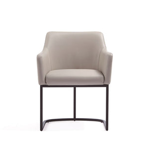 Manhattan Comfort Serena Modern Dining Armchair Light Grey DC056AR-LG
