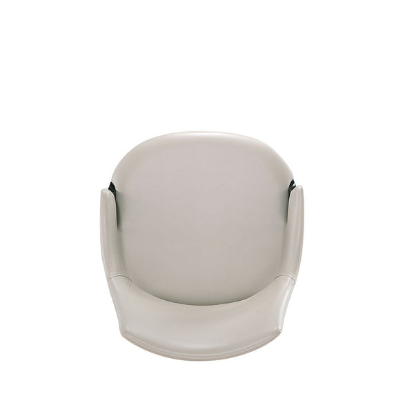 Kara Dining Arm Chair in Light Grey DC057AR-LG Manhattan Comfort