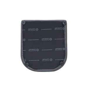 Anna Round Faux Leather Dining Armchair in Pewter DC059AR-PE Manhattan Comfort