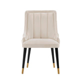 Manhattan Comfort Eda Modern Dining Chair Cream DC073-CR