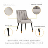 Manhattan Comfort Eda Modern Dining Chair Grey DC073-GY