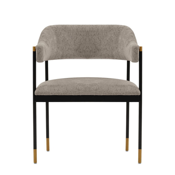 Manhattan Comfort Lia Modern Dining Armchair Stone DC074-ST