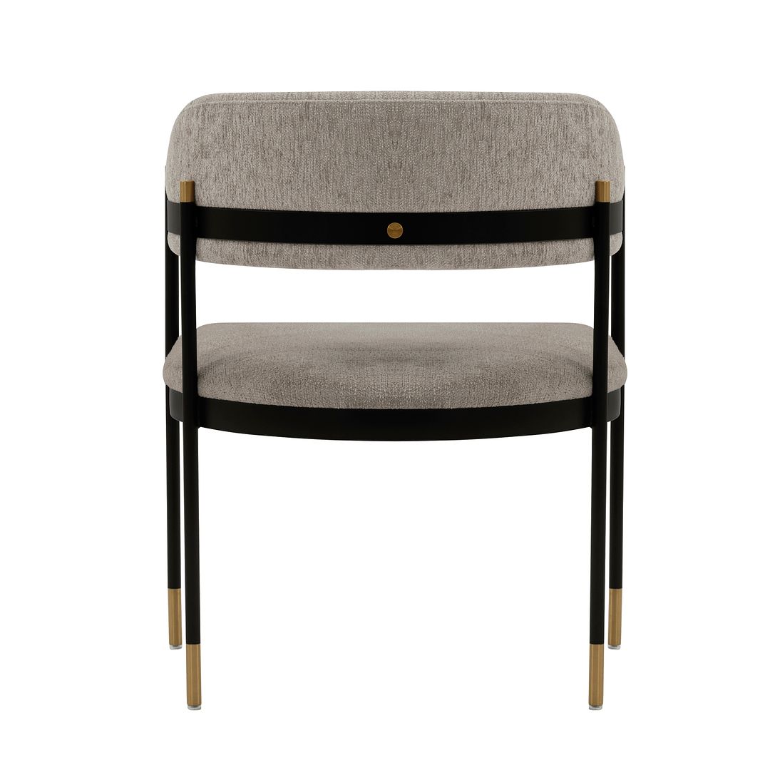 Manhattan Comfort Lia Modern Dining Armchair Stone DC074-ST
