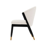 Manhattan Comfort Ola Modern Dining Chair Cream DC075-CR