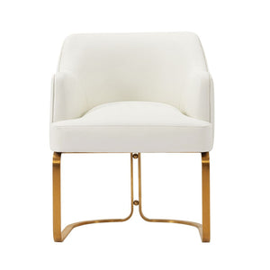 Manhattan Comfort Edra Modern Dining Armchair Cream DC078-CR