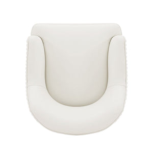 Manhattan Comfort Edra Modern Dining Armchair Cream DC078-CR