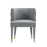 Manhattan Comfort Maya Modern Dining Chair Grey DC079-GY