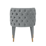 Manhattan Comfort Maya Modern Dining Chair Grey DC079-GY