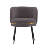 Manhattan Comfort Kaya Modern Dining Chair Grey DC080-GY