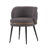 Manhattan Comfort Kaya Modern Dining Chair Grey DC080-GY