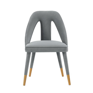 Manhattan Comfort Neda Modern Dining Chair Grey DC081-GY