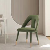 Manhattan Comfort Neda Modern Dining Chair Olive Green DC081-OG