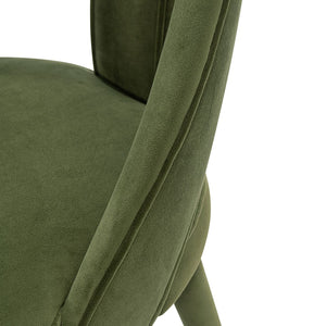 Manhattan Comfort Neda Modern Dining Chair Olive Green DC081-OG