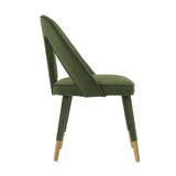 Manhattan Comfort Neda Modern Dining Chair Olive Green DC081-OG