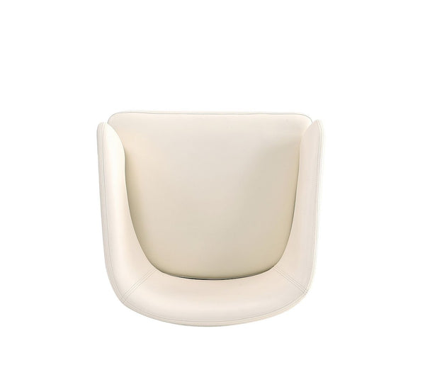 Reeva Dining Chair in Walnut and Cream DC082-CR Manhattan Comfort