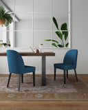 Hillman Dining Chair in Blue- Set of 2 DC087-BL Manhattan Comfort