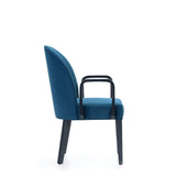 Hillman Dining Arm Chair in Blue DC087AR-BL Manhattan Comfort