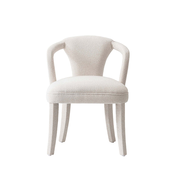 Palmer Dining Armchair in Ivory DC088AR-IV Manhattan Comfort