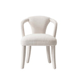 Palmer Dining Armchair in Ivory DC088AR-IV Manhattan Comfort