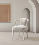 Palmer Dining Armchair in Ivory DC088AR-IV Manhattan Comfort