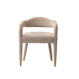 Aspen Dining Armchair in Gold Dust DC093AR-GD Manhattan Comfort