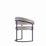 Augusta Dining Chair in Light Grey DC094-LG Manhattan Comfort