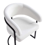 Augusta Dining Chair in White DC094-WH Manhattan Comfort