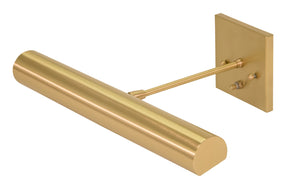 House Of Troy Direct Wire Elegant Contemporary Picture Lights For Stunning Artwork Illumination And Style Satin Brass Metal Dc16-51