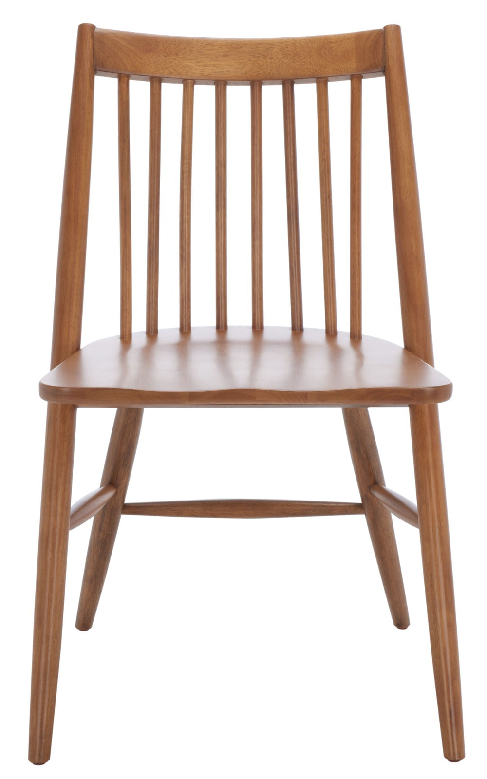 Safavieh WREN Spindle Dining Chair – Timeless Solid Wood Design for Modern and Classic Dining Spaces Walnut DCH1000F-SET2