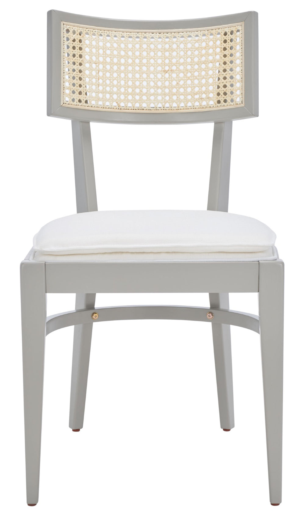 Safavieh Galway Cane Dining Chair - Modern Coastal Elegance With Comfortable Cushion For Stylish Dining Spaces Grey DCH1007D