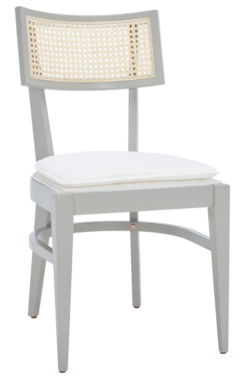 Safavieh Galway Cane Dining Chair - Modern Coastal Elegance With Comfortable Cushion For Stylish Dining Spaces Grey DCH1007D
