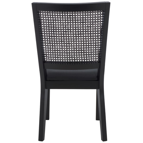 Safavieh Margo Dining Chair Black / Black Wood DCH1012G-SET2