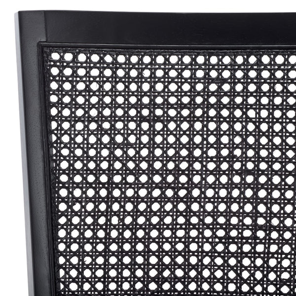 Safavieh Margo Dining Chair Black / Black Wood DCH1012G-SET2