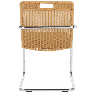 Safavieh Malou Rattan Dining Chair Olive / Natural DCH1100A