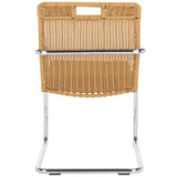 Safavieh Malou Rattan Dining Chair Olive / Natural DCH1100A