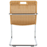 Safavieh Malou Rattan Dining Chair Cream / Natural DCH1100B