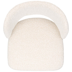 Safavieh Aspyn Dining Chair Cream / Brushed Gold 19.3" x 21.3" x 33"