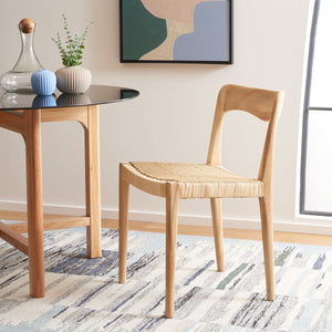 Safavieh Sezia Wicker Dining Chair XII23 Natural Wood DCH1204A