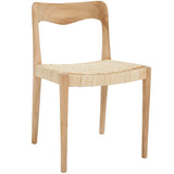 Safavieh Sezia Wicker Dining Chair XII23 Natural Wood DCH1204A