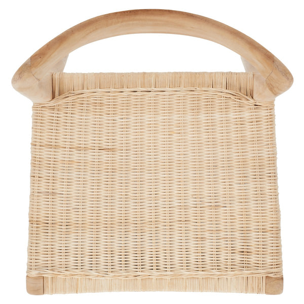 Safavieh Sezia Wicker Dining Chair XII23 Natural Wood DCH1204A