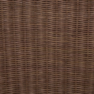 Safavieh Sezja Wicker Dining Chair with Victorian Scrollwork and Warm Honey Toned Woven Seat Natural / Honey DCH1204B