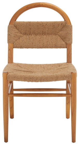 Safavieh Ottilie Dining Chair XII23 Brown/Natural Wood DCH1206B
