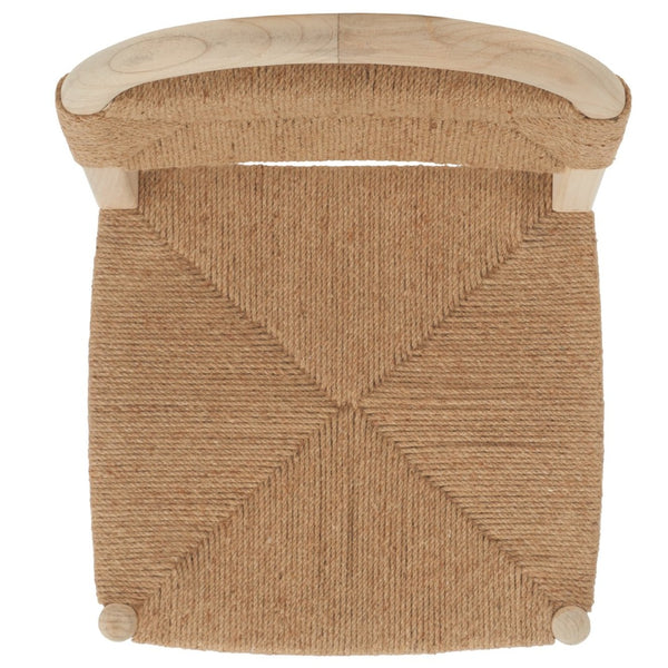 Safavieh Ottilie Dining Chair - Coastal Charm Meets Contemporary Style For Elegant Dining Experiences Natural Sungkai / Natural Jute Rope DCH1206C