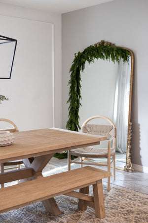 Safavieh Farley Dining Chair - Coastal Charm With Modern Elegance, Ergonomic Support & Sleek Design For Any Space Natural Sungkai / Natural Jute Rope DCH1207C