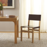 Safavieh Romee Dining Chair Cognac / Natural 18.5" x 20.1" x 33.7"